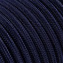 Câbles textiles ronds 3x0.75 mm² Fil Électrique Tissu Bleu Abysse 3x0,75mm² - Câble Électrique Textile de Qualité