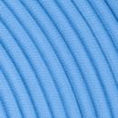 Câbles textiles ronds 3x0.75 mm² Fil Électrique Tissu Bleu Azur 3x0,75mm² - Câble Électrique Textile de Qualité