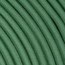 Câbles textiles ronds 3x0.75 mm² Fil Électrique Tissu Vert Tilleul 3x0,75mm² - Câble Électrique Textile de Qualité