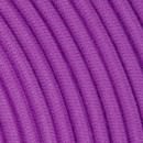 Câbles textiles ronds 3x0.75 mm² Fil Électrique Tissu Violet Glycine 3x0,75mm² - Câble Électrique Textile de Qualité