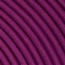 Câbles textiles ronds 3x0.75 mm² Fil Électrique Tissu Violet Cyclamen 3x0,75mm² - Câble Électrique Textile de Qualité