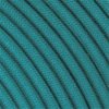 Fil électrique tissu - câble rond 3x0.75 mm² Fil Électrique Tissu Vert Canard 3x0,75mm² - Câble Électrique Textile de Qualité