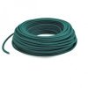 Fil électrique tissu - câble rond 3x0.75 mm² Fil Électrique Tissu Vert Canard 3x0,75mm² - Câble Électrique Textile de Qualité