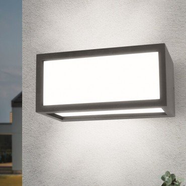Lampes extérieures étanches IP65 - Applique Murale Anthracite Extérieure avec Douille E27 VIGO : Installation Facile et Élégante