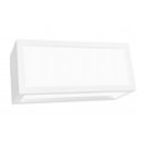 Lampes extérieures étanches IP65 - Applique Murale Extérieure VIGO Blanc E27: Un Rectangle Élégant et Facile à Installer