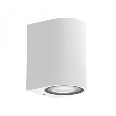 Lampes extérieures étanches IP65 - Applique Murale Extérieure CORDOVA Blanc pour ampoule GU10 : Éclairage Sûr et Simple pour ...