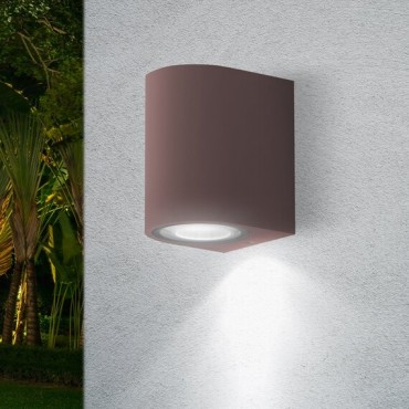 Lampes extérieures étanches IP65 - Applique Murale Extérieure CORDOVA Cuivre pour ampoule GU10 : Éclairage Sûr et Simple pour...