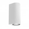Lampes extérieures étanches IP65 - Applique Murale Étanche Extérieur CORDOVA Blanc 2xGU10 : Design Épuré pour un Éclairage de...