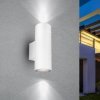 Lampes extérieures étanches IP65 - Applique Murale Blanche GRANADA 2xGU10 Étanche pour l'Extérieur : Simplicité et Sécurité L...