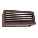 Lampes extérieures étanches IP65 - Applique Murale Extérieure Cuivré - Grille Anti Éblouissement