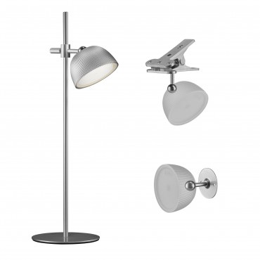 Luminaires - Système d'Éclairage Magnétique Multifonctionnel à Trois Positions: Lampe de Table, Applique Murale et Fixation p...