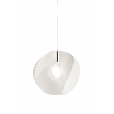 Lampes Suspensions - Suspension pour Lampe E27 : Élégance et Design | Luminaire Rond et Blanc