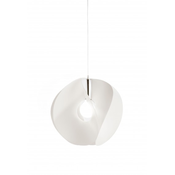 Lampes Suspensions - Suspension pour Lampe E27 : Élégance et Design | Luminaire Rond et Blanc