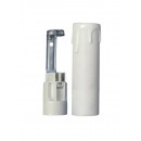 Composants - Kit Douille Bougie Blanche pour Lampe E14 : Éclairez Votre Intérieur avec Style !