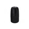 Composants - Douille E14 en Porcelaine Noire Vintage: Élégance Rétro pour Illuminer Votre Intérieur