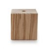 Caches douilles - Kit Cache Douille Cube en Bois Brut à Personnaliser : Une Touche de Modernité dans votre éclairage