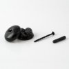 Accessoires et Installation - Passe Câble, Isolateur en Porcelaine Noire pour 2 Câbles électriques textile : Sécurité et styl...