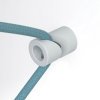 Accessoires et Installation - Crochet de Décentralisation en Plastique Blanc pour Câble Électrique en Textile - Accessoire po...