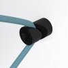 Accessoires et Installation - Crochet de Décentralisation en Plastique Noir pour Câble Électrique en Textile - Accessoire pou...