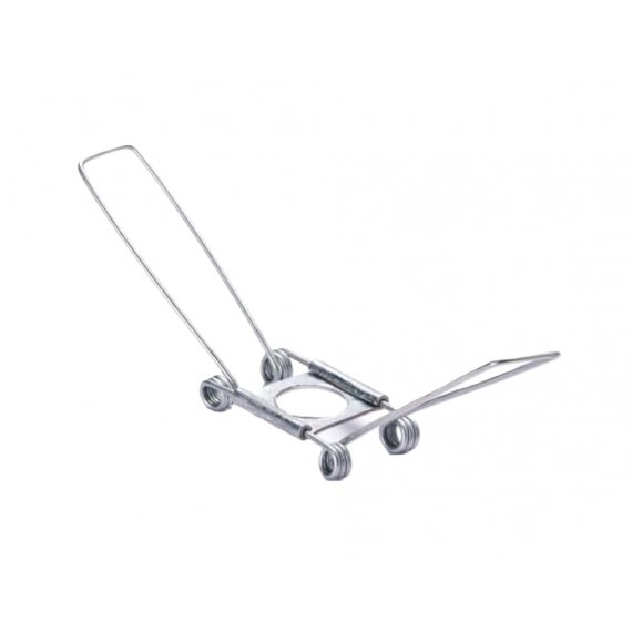 Lot De 20 Pinces à Ressort Pour Abat-jour - Fixation Lampe DIY - En Fer - 12x12 Cm