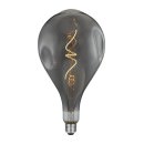 Ampoules - Ampoule LED XL A165 en Verre Fumé - Éclairage LED Vintage pour Restaurant, Café et Chambre