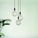 Ampoules - Globe Géant LED XL G200 avec Verre Clair – Éclairage Élégant et Moderne de 200 mm pour Restaurants, Cafés et Hôtels