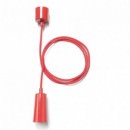 Lampes Suspensions - SUSPENSION PLUMEN Rouge