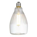 Ampoules - Ampoule LED REA 6W XL Design Bouteille Cristal - 2700°K pour Suspension, Décoration Intérieure, Cafés, Hôtels, Res...