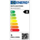 Ampoule LED Standard E27 5W - 1055 Lumens, 4000K, 50 000 Heures, Classe Énergétique A, Économie d'Énergie 90%