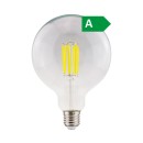 Ampoule LED Globe E27 7,2W - 1521 Lumens, Équivalent 100W, Économie de 90%, Durée de Vie 50 000 Heures, Blanc Chaud 3000K