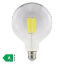 Ampoule LED Globe G125 E27 7,2W - 1521 Lumens, 50 000 Heures, Classe Énergétique A, Économie d'Énergie 90%, Blanc Neutre 4000K