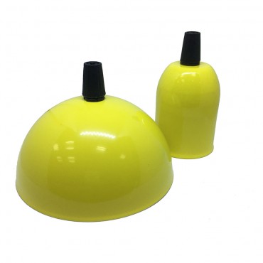 Caches douilles - Kit métal jaune pour suspension