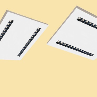 Éclairage LED pour bureaux et couloirs
